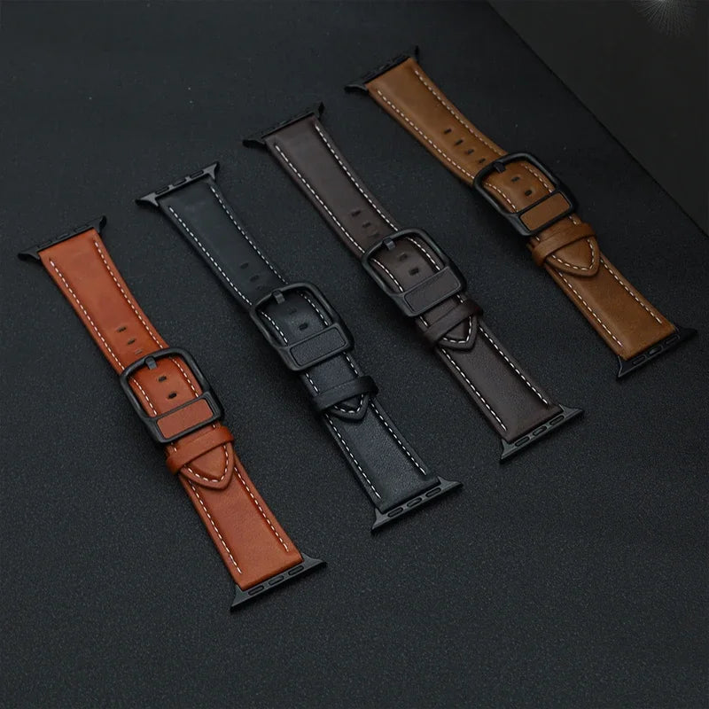 Leather Strap For Apple Watch