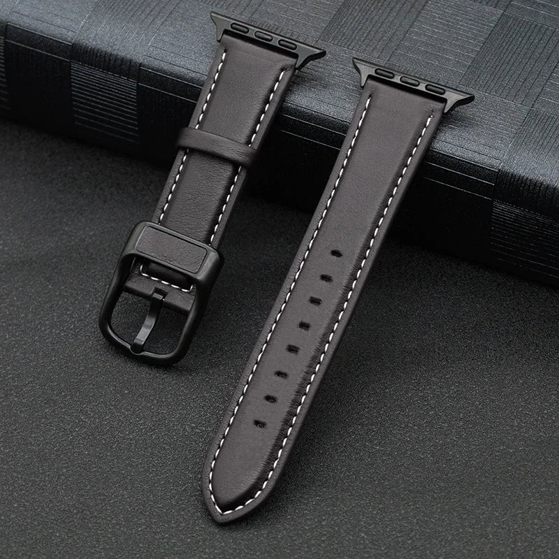 Leather Strap For Apple Watch