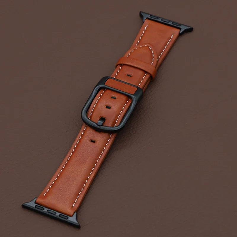 Leather Strap For Apple Watch