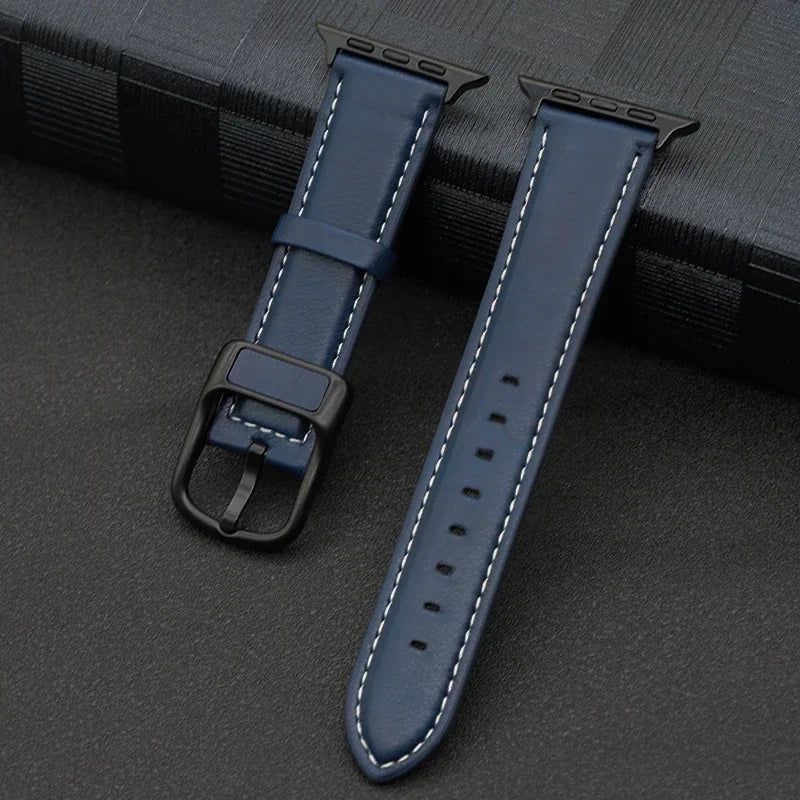 Leather Strap For Apple Watch